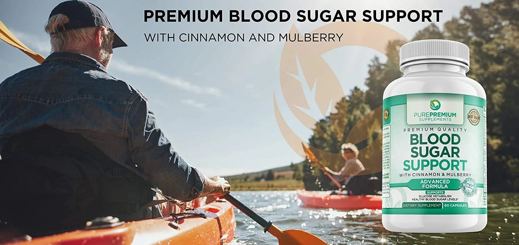 Blood Sugar Support by  Advanced Formula 60 Capsules