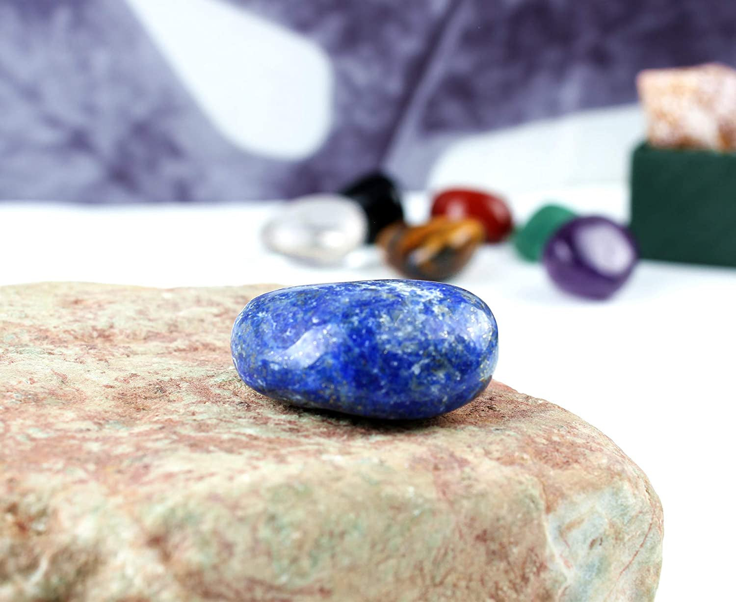 Iaibici Crystals Healing Set - Chakra Stones for Reiki Healing,Meditation,Energy Crystal Healing