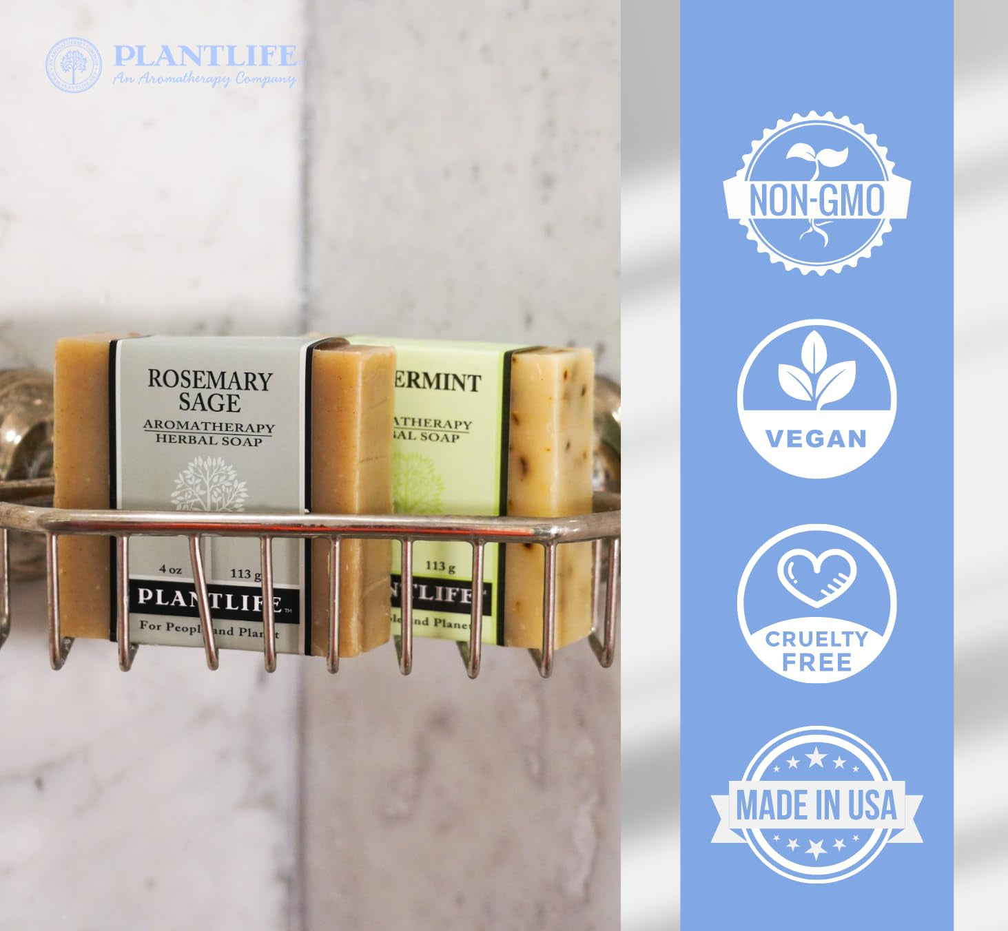 Top 6 Herbal Bar Soaps - Moisturizing and Soothing Soap for Your Skin - Hand Crafted Using Plant-Based Ingredients - Made in California 4Oz Bar