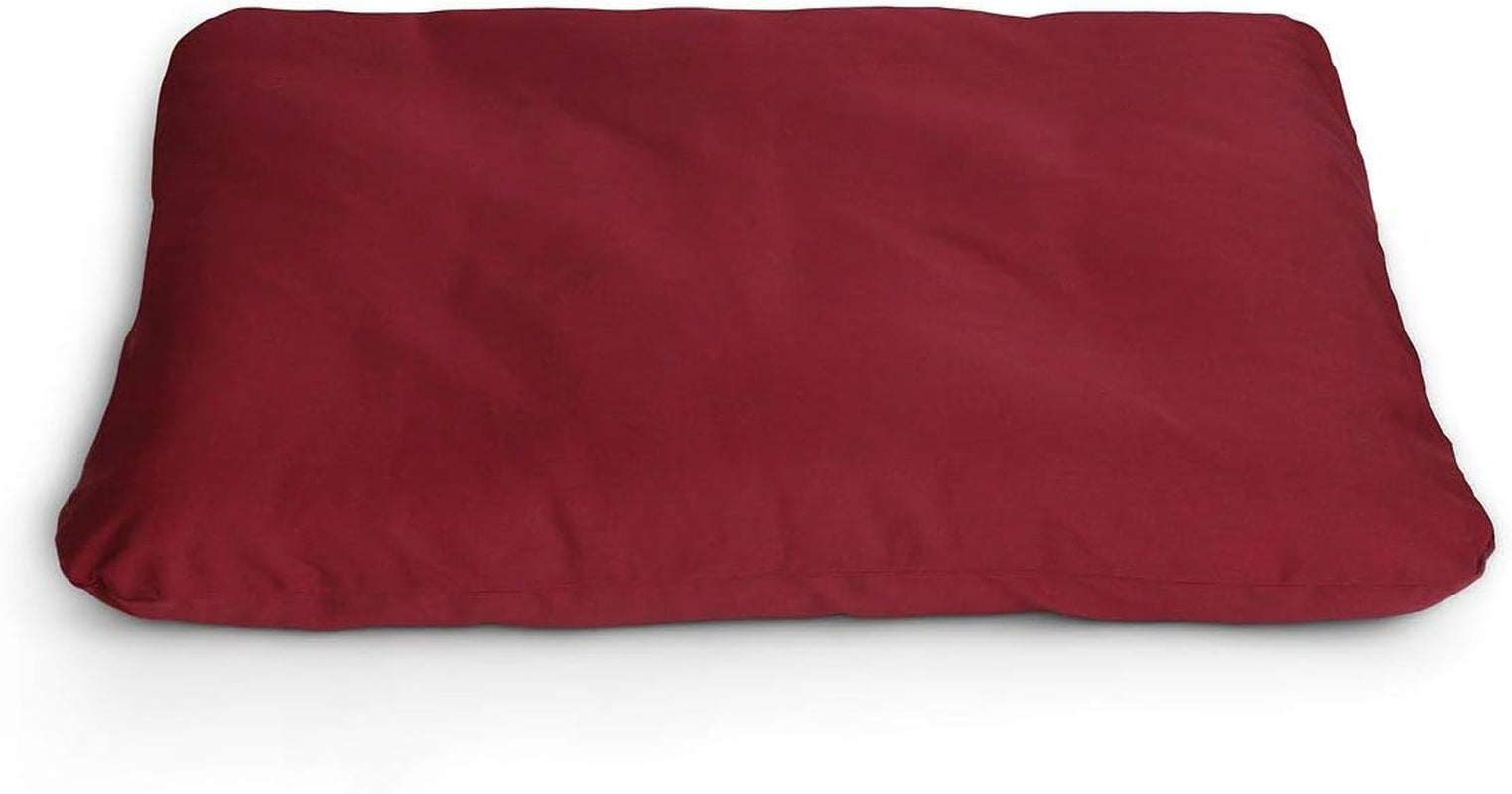 Zafu Meditation Cushion Set, Buckwheat - Set of 2 (Burgundy)