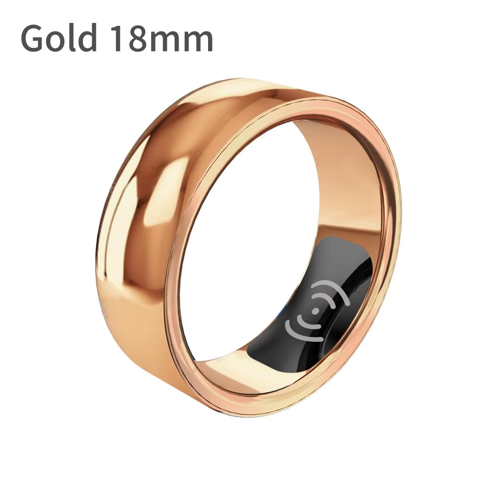 Intelligent Ring Fitness Tracker Blood Pressure Oxygen Ring Waterproof Wireless Pedometer Ring Heart Rate Monitoring Ring