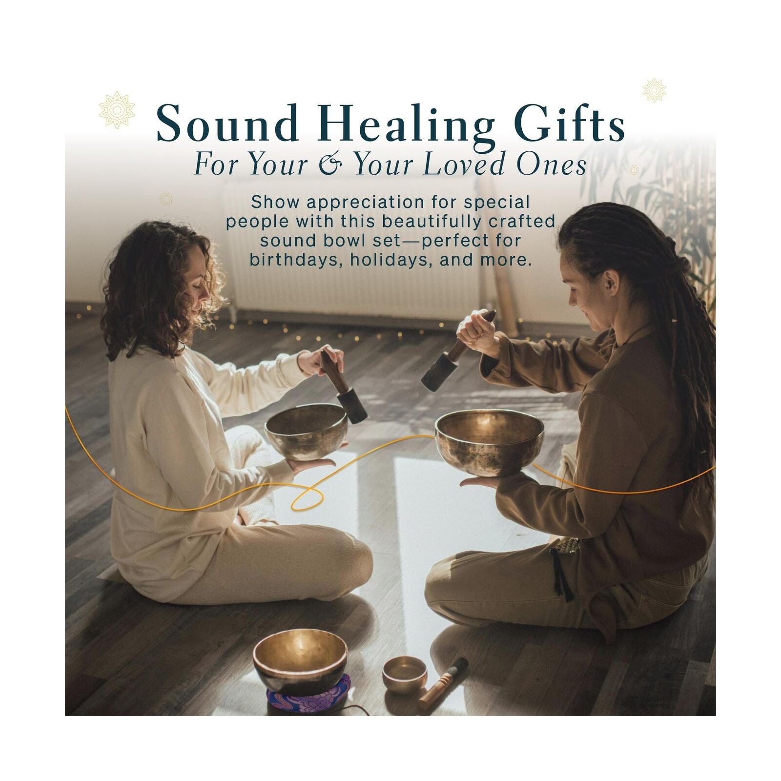 Tibetan Singing Bowl, Handcrafted Singing Bowl for Meditation, Prayer & Holis...