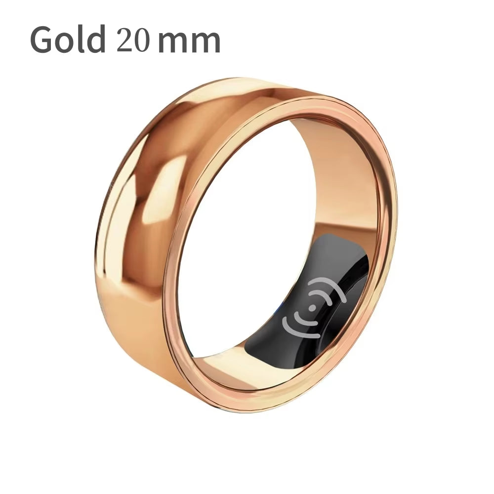 Intelligent Ring Fitness Tracker Blood Pressure Oxygen Ring Waterproof Wireless Pedometer Ring Heart Rate Monitoring Ring