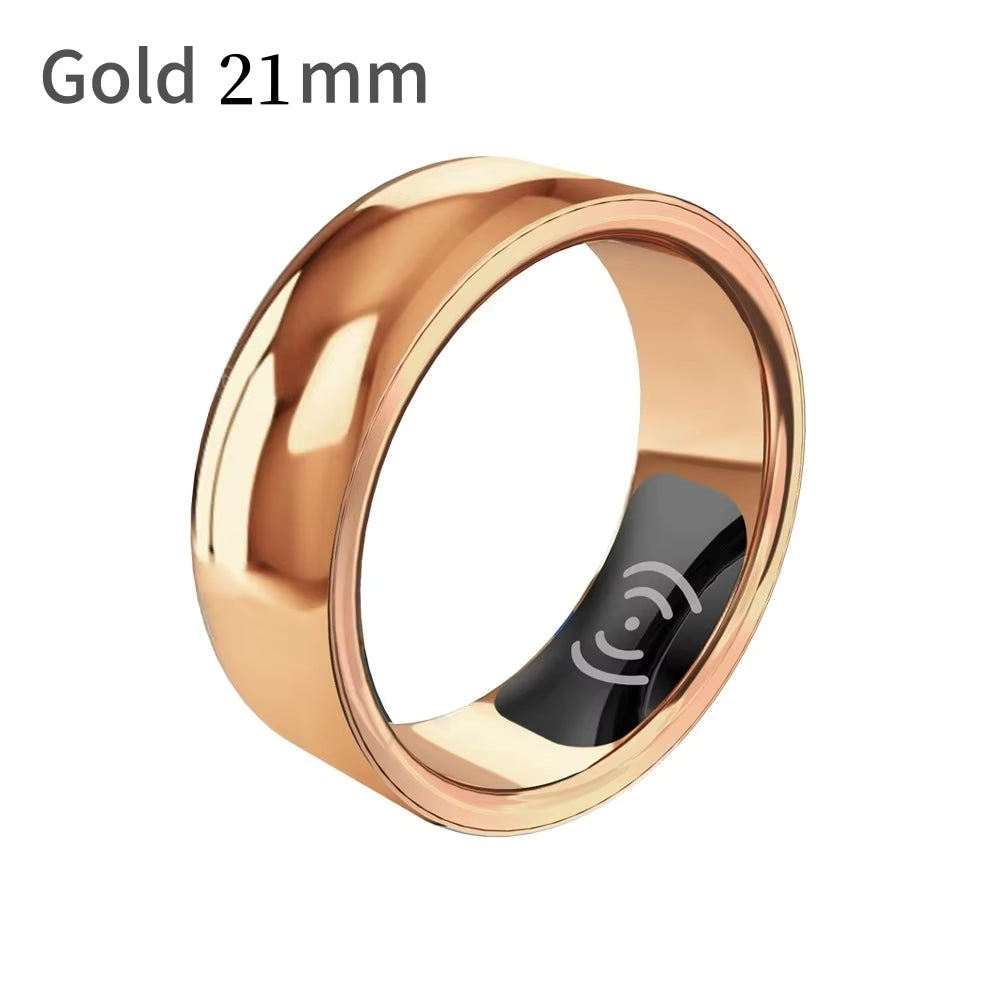 Intelligent Ring Fitness Tracker Blood Pressure Oxygen Ring Waterproof Wireless Pedometer Ring Heart Rate Monitoring Ring