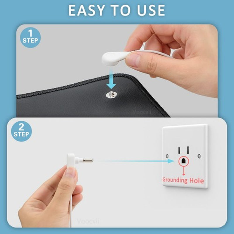 Grounding Mat Balance Energy Pain Relief Inflammation Improve Wellness G