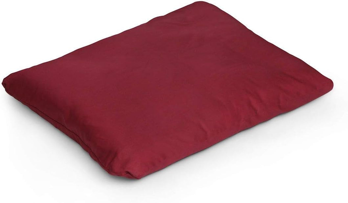 Zafu Meditation Cushion Set, Buckwheat - Set of 2 (Burgundy)