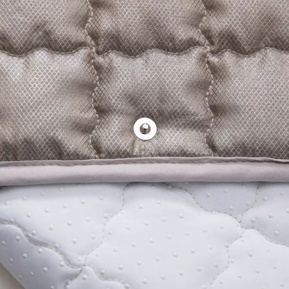 Grounding New Arrial Throw Pad Seat Pad EMF Protection Conductive Mat 50*70Cm Silver Plush Pad