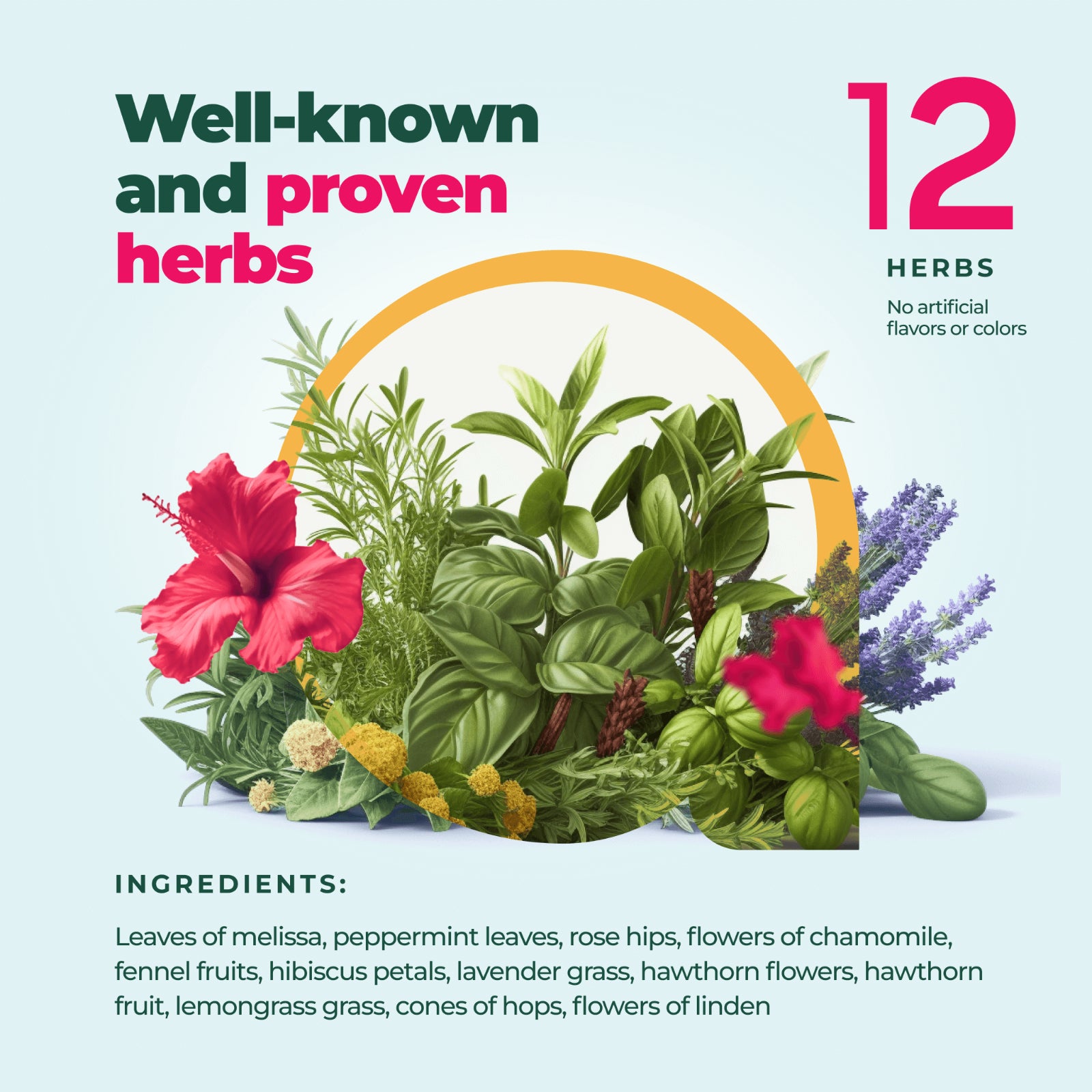 Bedtime Tea - Sleep Tea Bags, 100% Natural Herbal Tea, 60 Bags, USA Seller