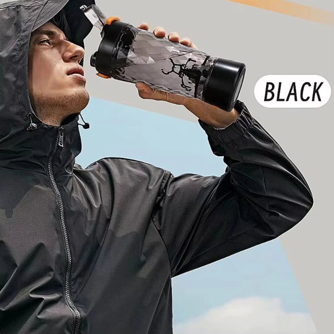 650Ml Electric Protein Powder Mixing Cup Automatic Shaker Bottle Mixer Shake Bottle Milk Coffee Blender Kettle Fro Gym Outdoor