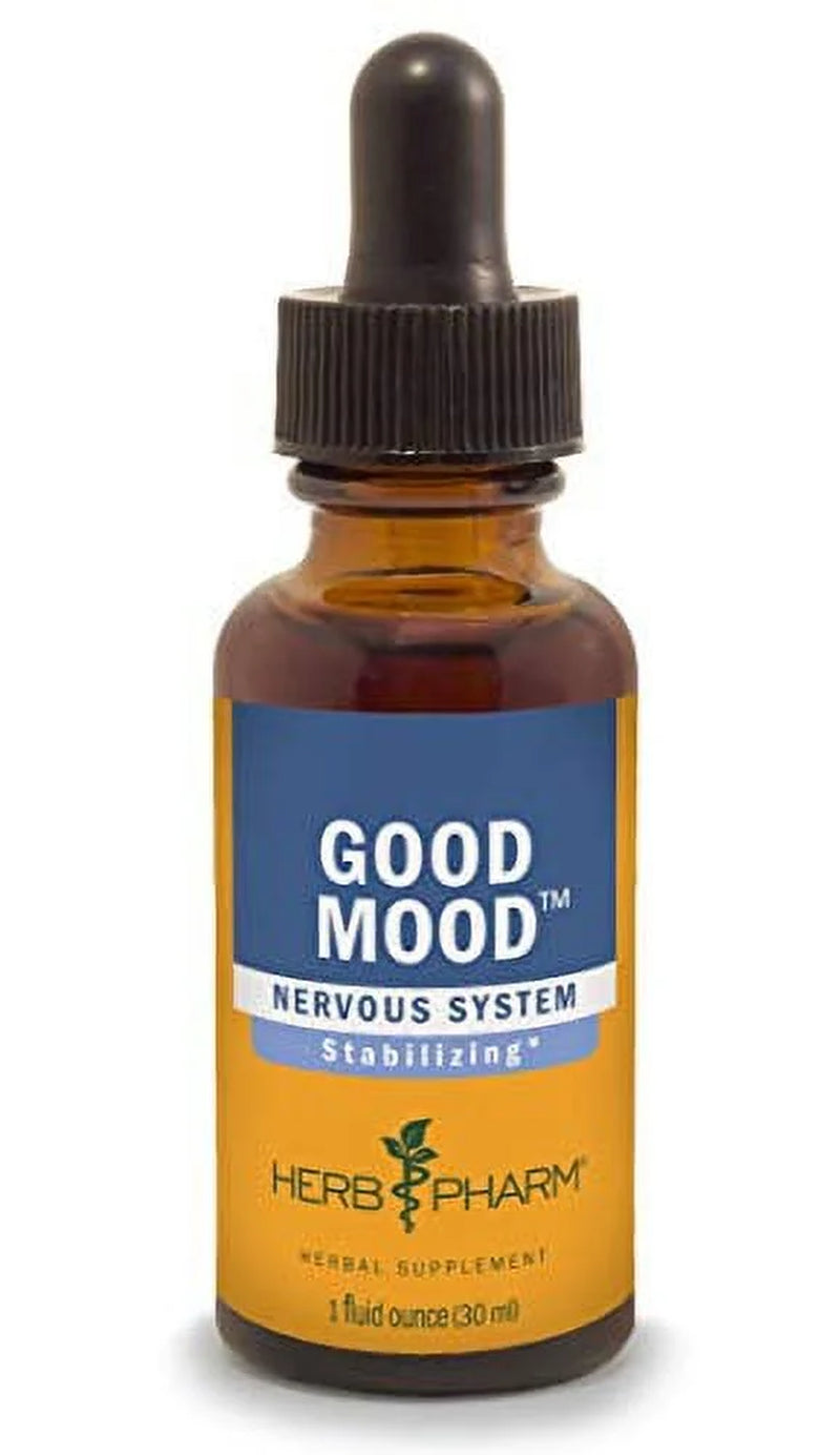 Good Mood Liquid Herbal Formula with St. John'S Wort for Healthy Emotional Balance - 1 Ounce