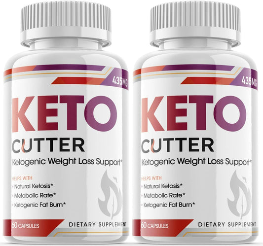 (2 Pack) Keto Cutter - Pills for Weight Loss Supplements for Weight Management