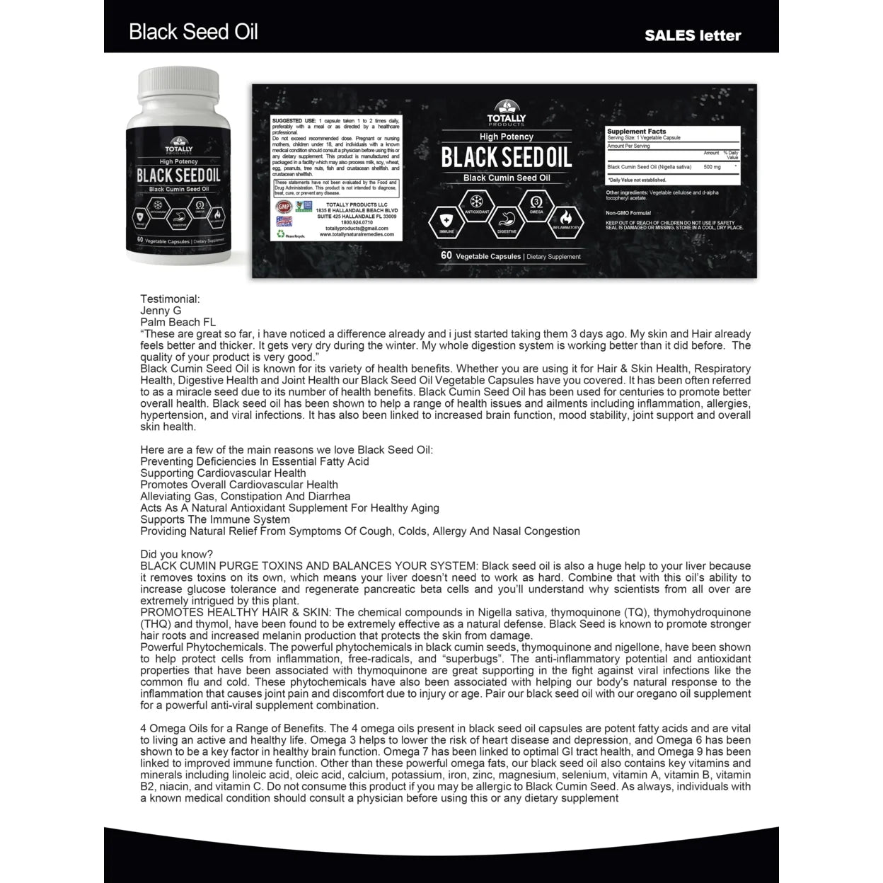 Black Seed Oil Urinary Tract Relief Combo Pack Herbal Capsules 2 Sets