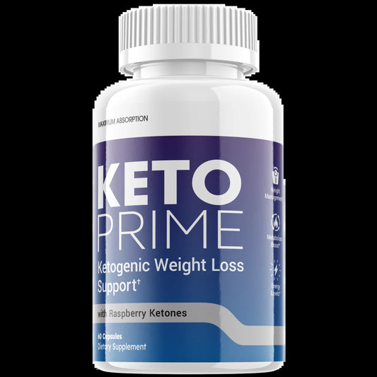 (1 Pack) Keto Prime - Supplement for Weight Loss - Energy & Focus Boosting Dietary Supplements for Weight Management & Metabolism - Advanced Fat Burn Raspberry Ketones Pills - 60 Capsules