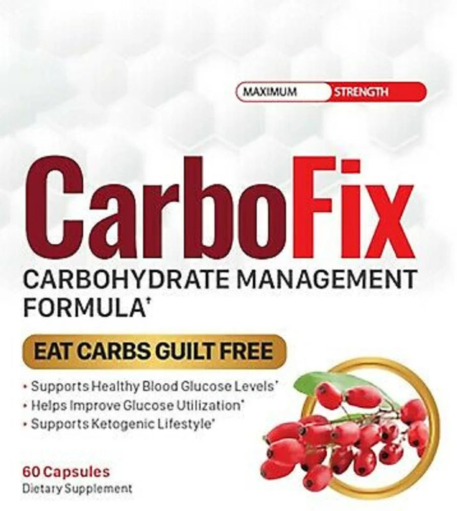 Carbofix Pills Supplement Tea Reviews Gold Solo Vida Carbo Fix (60 Capsules)