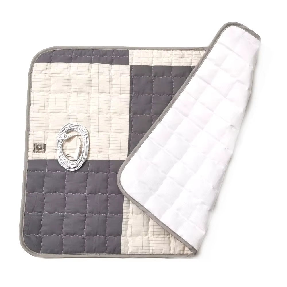 Grounding New Arrial Throw Pad Seat Pad EMF Protection Conductive Mat 50*70Cm Silver Plush Pad