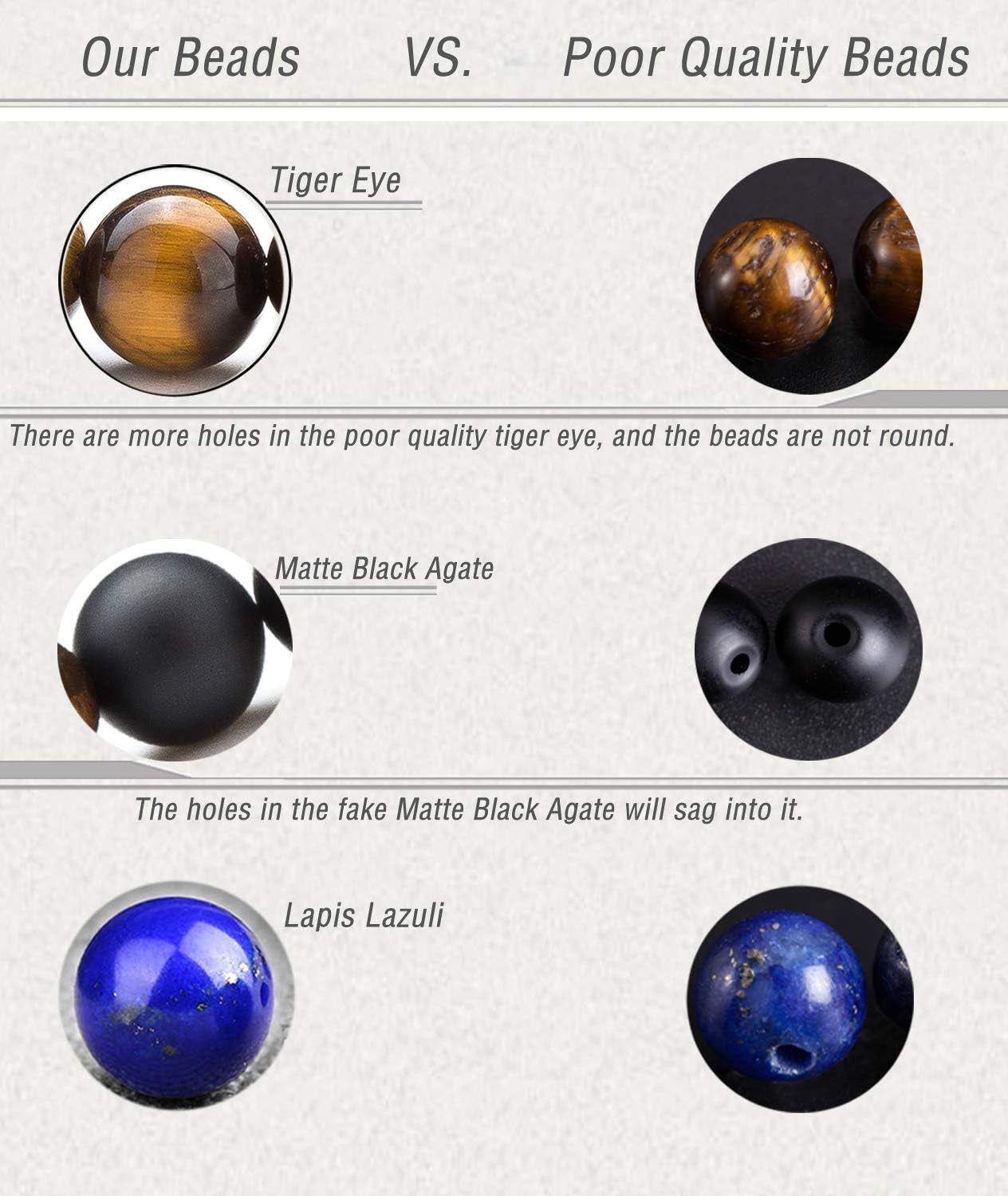 Chakra Bracelets for Womens,Lava Rock Stone Beaded Beads Bracelets for Mens,Adjustable Stretch 7 Chakra Bracelet (Black, 18)