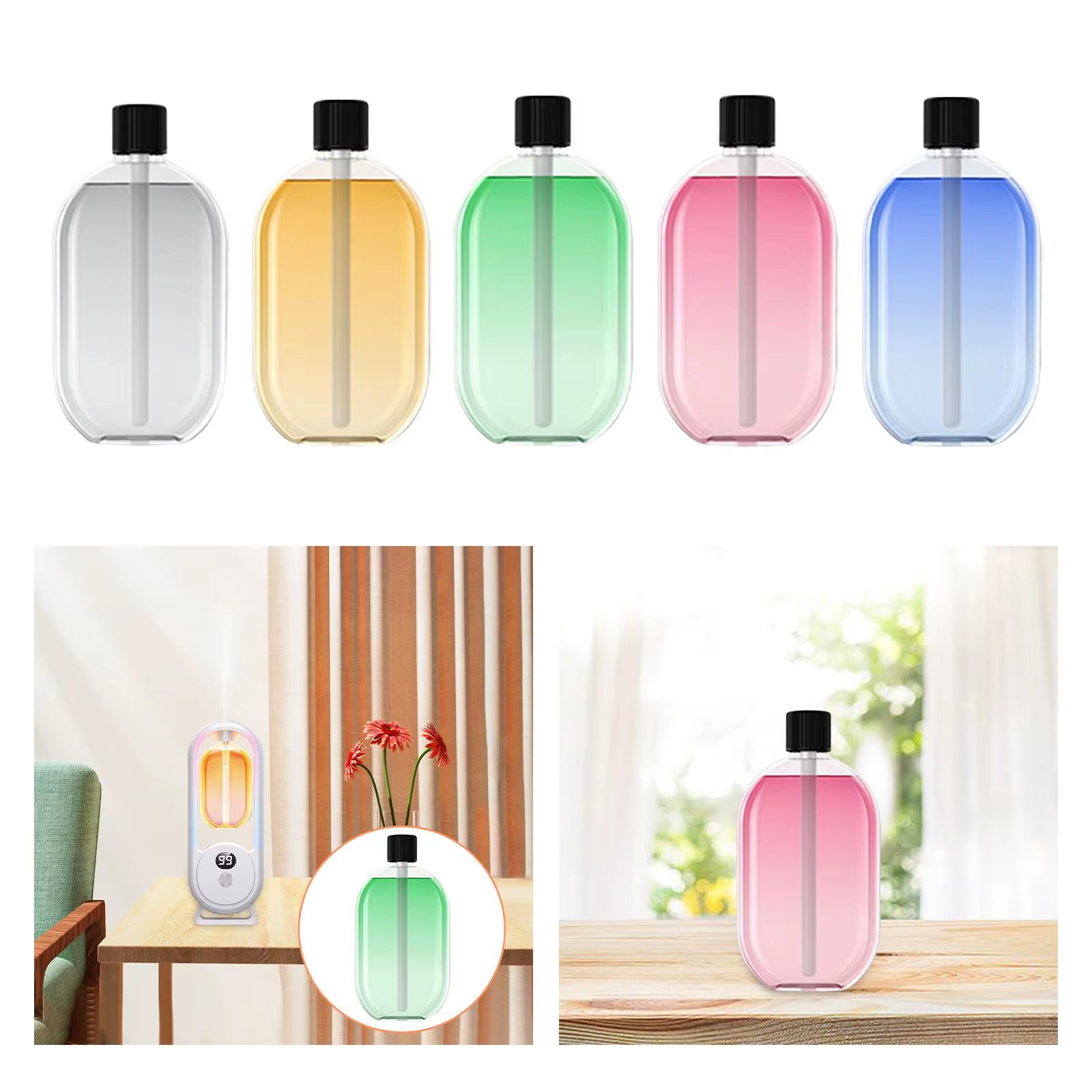 Diffuser Essential Oils Relaxing 50Ml Fragrance Oils Scented Oils Unisex for Aroma Sprayer Warmers Bedroom Household Large Room