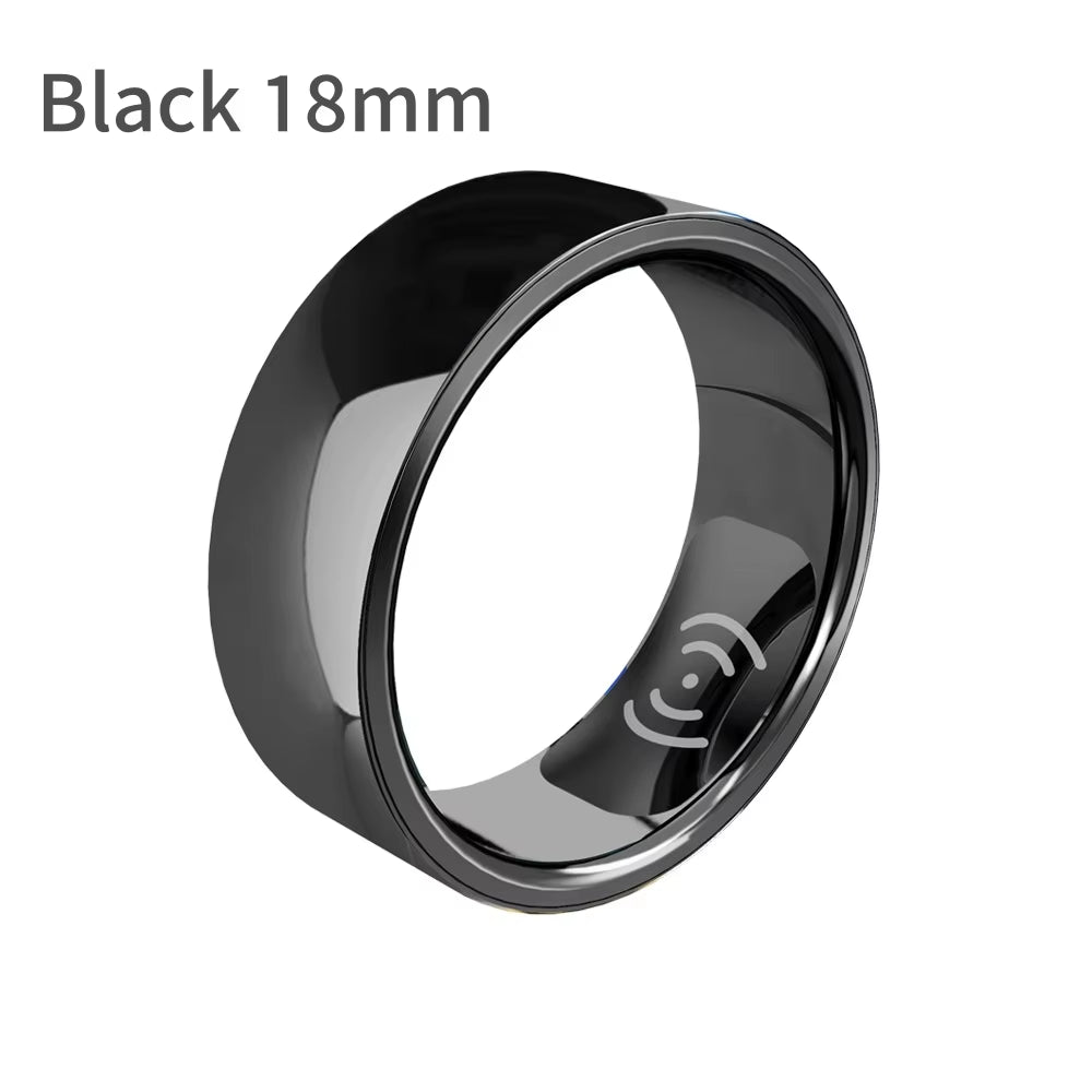 Intelligent Ring Fitness Tracker Blood Pressure Oxygen Ring Waterproof Wireless Pedometer Ring Heart Rate Monitoring Ring