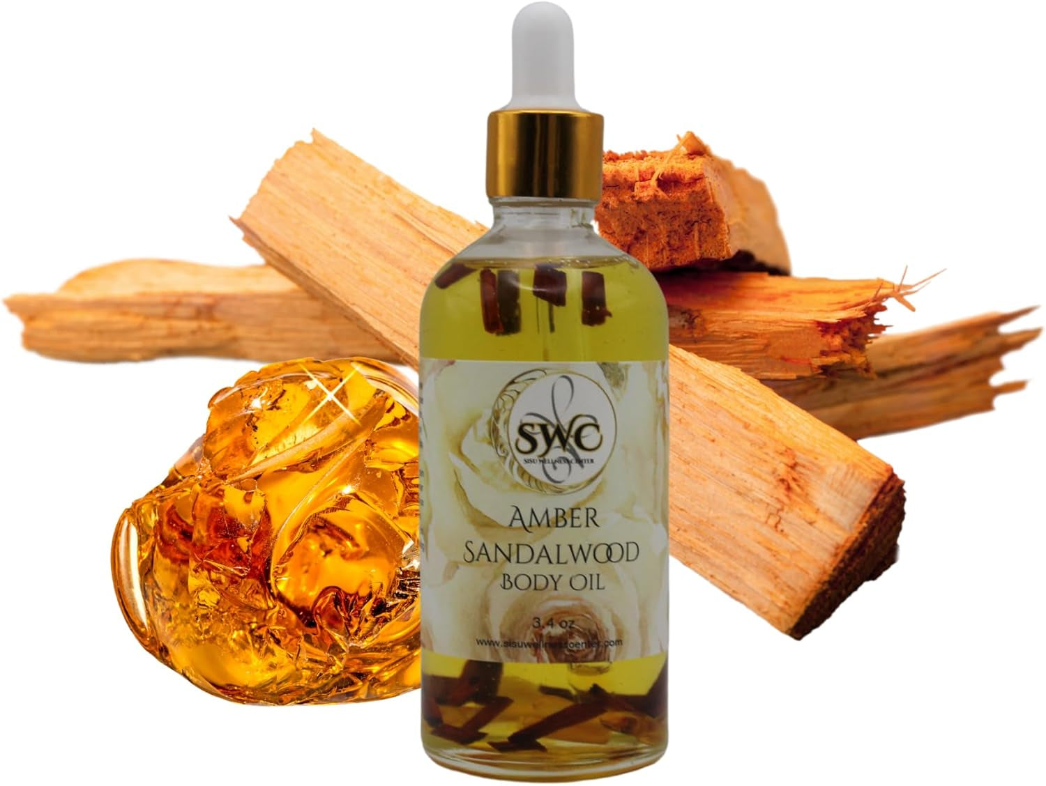 SWC Body Oils (Amber Sandalwood)