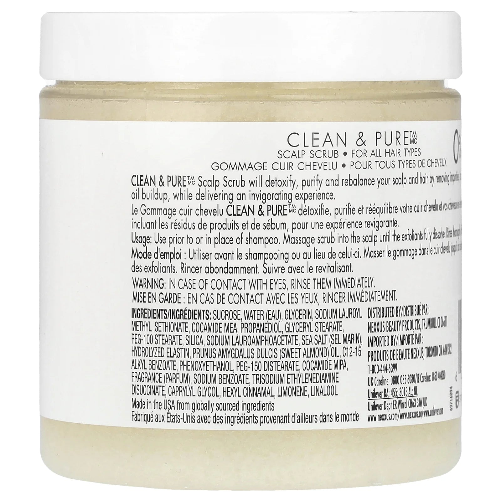 Clean & Pure Invigorating Detox Scalp Hair Scrub