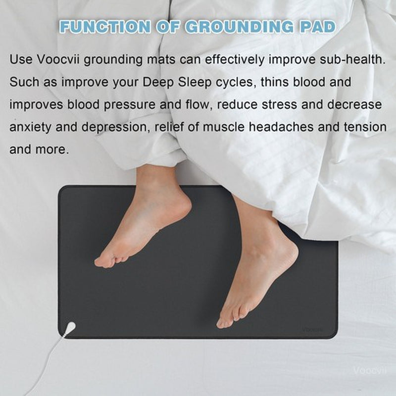 Grounding Mat Balance Energy Pain Relief Inflammation Improve Wellness G