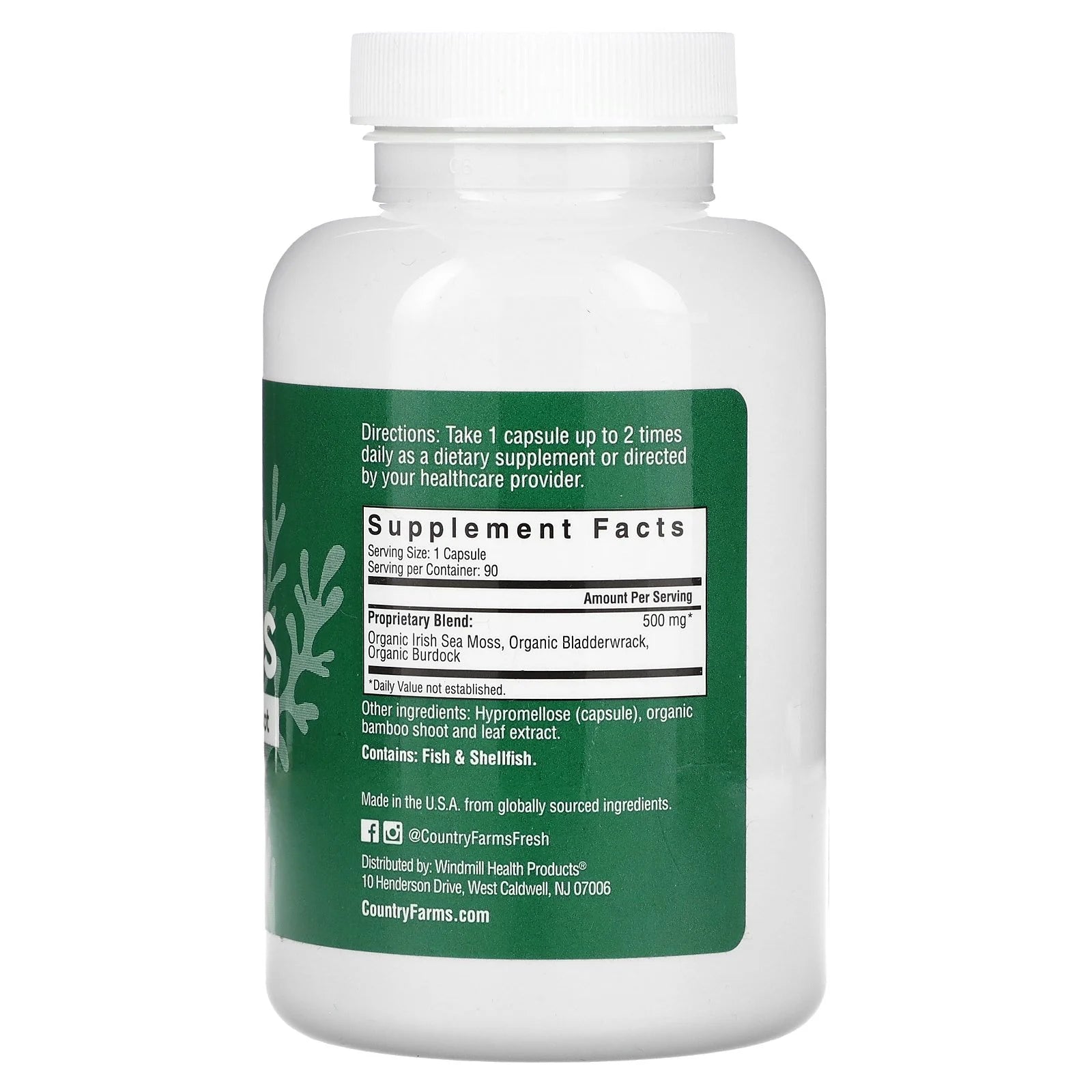 Irish Sea Moss, 90 Capsules