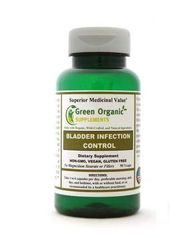 Green Organic Supplements' Bladder Infection Control, Urinary Tract Infection