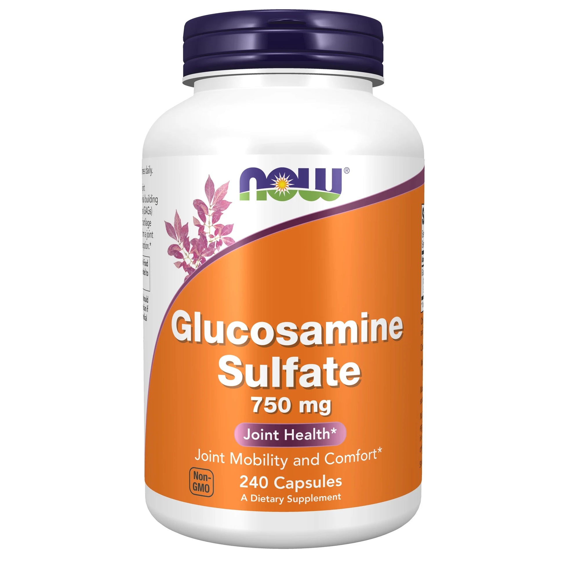Supplements, Glucosamine Sulfate 750 Mg, 240 Veg Capsules