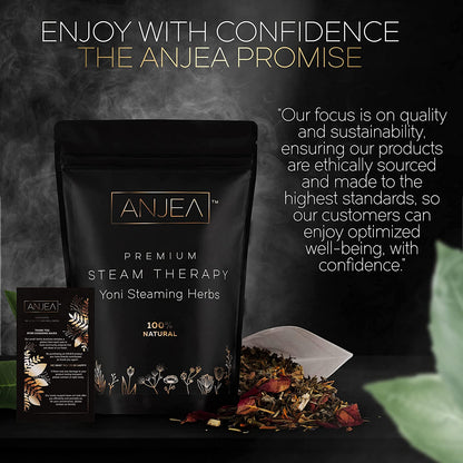 Yoni Steaming Herbs 4 Oz (4-8 Steams), Vsteam Herbs for Cleansing and Tightening, Natural V Steam Herbs for V Steam Seat Kit, Herbal Sitz Bath Soak, Feminine Wash, Filter Bags Included