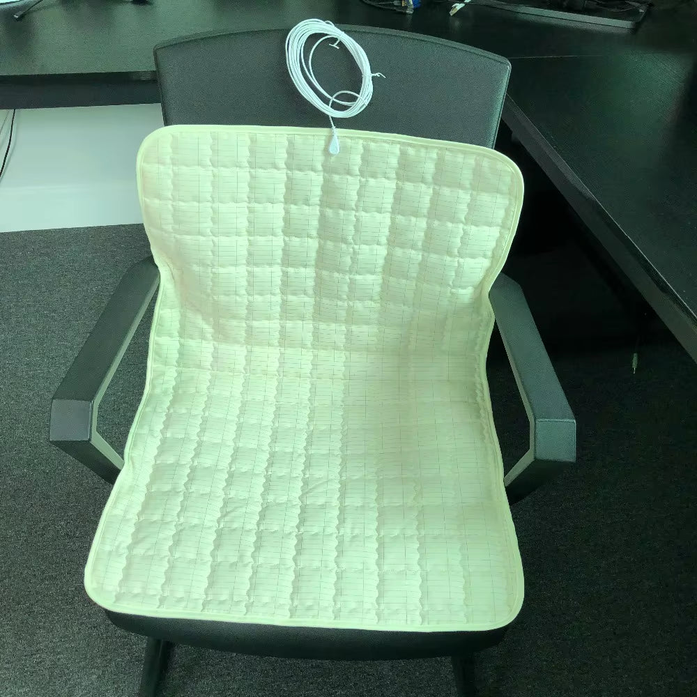 Grounding New Arrial  Throw Pad Seat Pad EMF Protection Conductive Mat 50*70Cm  Silver Plush Pad