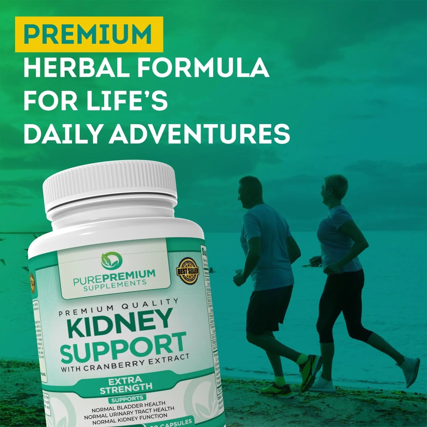 - Kidney Support with Cranberry Extract & Astragalus - Kidney Health Supplement for Urinary Tract, Bladder, Cleanse, Detox & Repair - 60 Cranberry Pills Women and Men