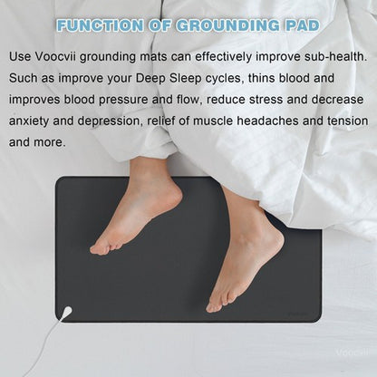 Grounding Mat Balance Energy Pain Relief Inflammation Improve Wellness G